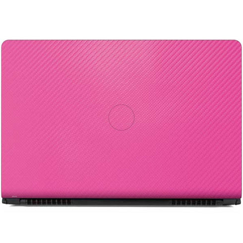 Pink Carbon Fiber Specialty Texture Material Dell Inspiron Skin